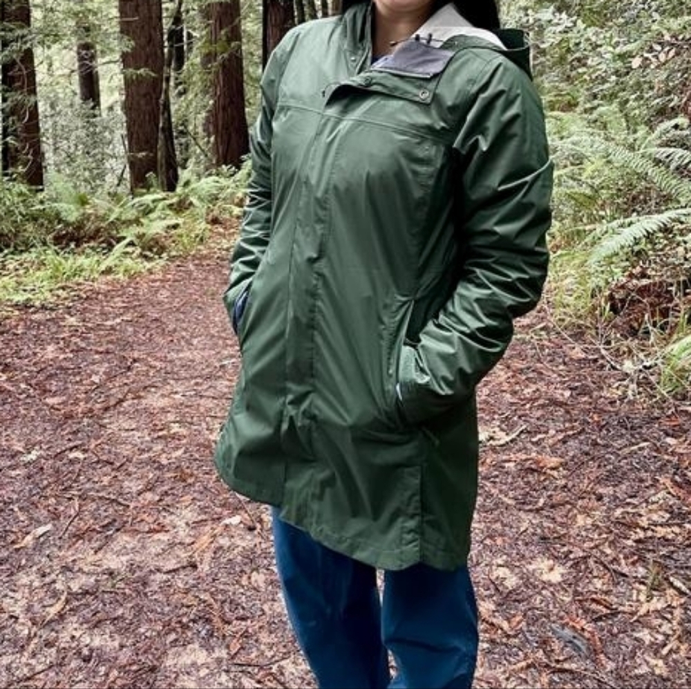 REI Co-op Rainier Long Line Rain Jacket - Heritage Spruce